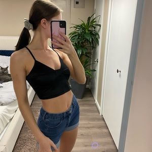 Garage Corset Black Top